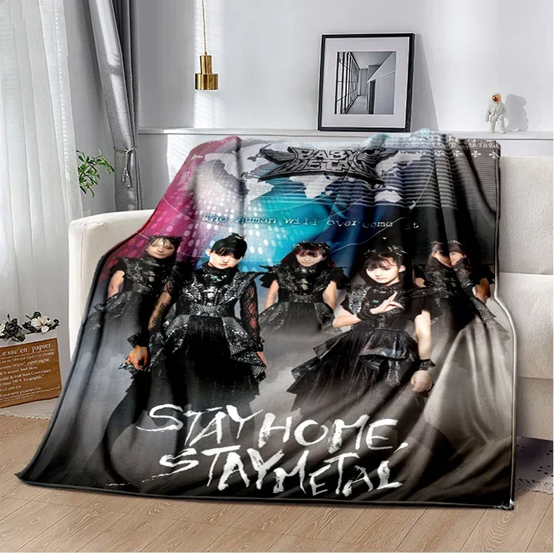 Japanese idol group babymetal combination Throws Blanket Sofa Hiking Picnic Bed Fashion Super Soft Flannel Blanket birthday gift
Japanese idol group babymetal combination Throws Blanket Sofa Hiking Picnic Bed Fashion Super Soft Flannel Blanket birthday gift