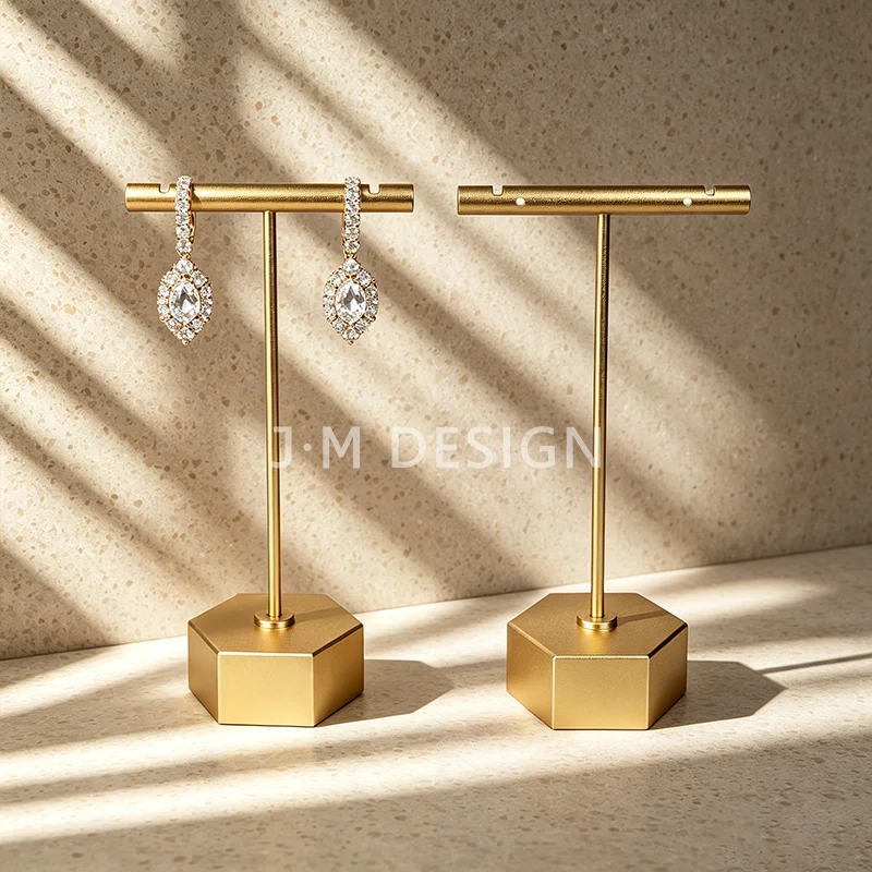 2Pcs/lot Earring Stand Metal T Bar Jewelry Display Organizer Holder Eardrop for Jewelry Store Retail Showcase Collection Display
2Pcs/lot Earring Stand Metal T Bar Jewelry Display Organizer Holder Eardrop for Jewelry Store Retail Showcase Collection Display