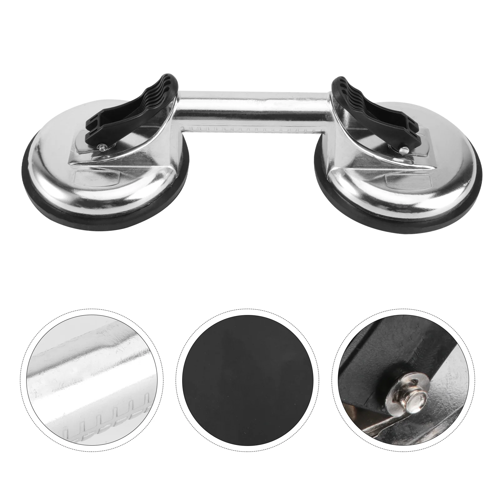 Glass Suction Cup Lifter Dual Cups Carrying Tool Heavy Duty Puller Mover Gripper
Glass Suction Cup Lifter Dual Cups Carrying Tool Heavy Duty Puller Mover Gripper
