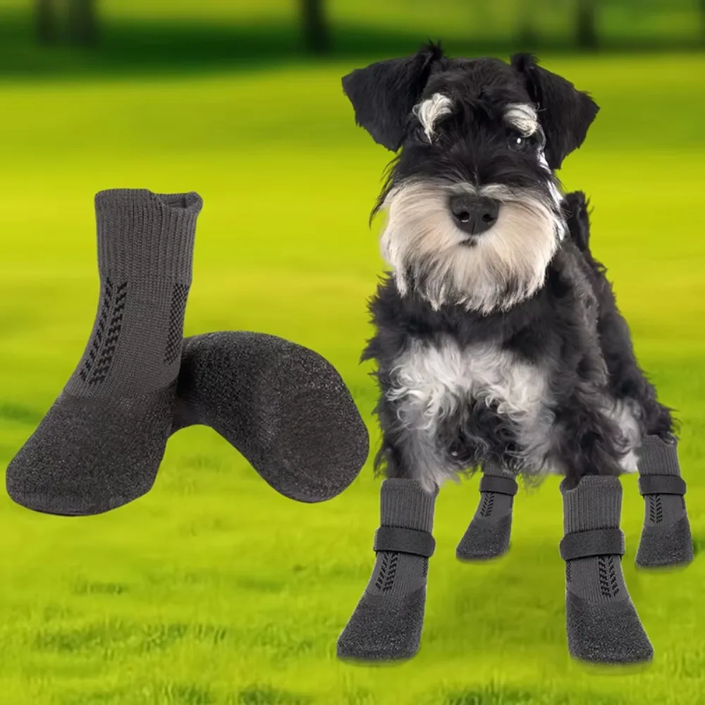 4pcs Pet Supplies Waterproof Pet Socks Shoes Breathable Anti-dirty Dog Shoes Non-slip Dog Paw Protector Outdoor
4pcs Pet Supplies Waterproof Pet Socks Shoes Breathable Anti-dirty Dog Shoes Non-slip Dog Paw Protector Outdoor