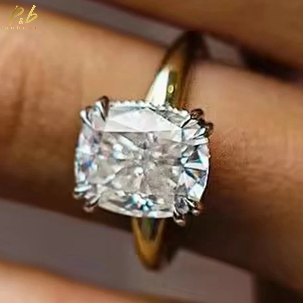 PuBang 3EX VVS1 D Цвет 6,3 карата Дробленый лед Cushion Cut Муассанит Обратный конический пасьянс для женщин Изящные ювелирные изделия Подарки
PuBang 3EX VVS1 D Цвет 6,3 карата Дробленый лед Cushion Cut Муассанит Обратный конический пасьянс для женщин Изящные ювелирные изделия Подарки