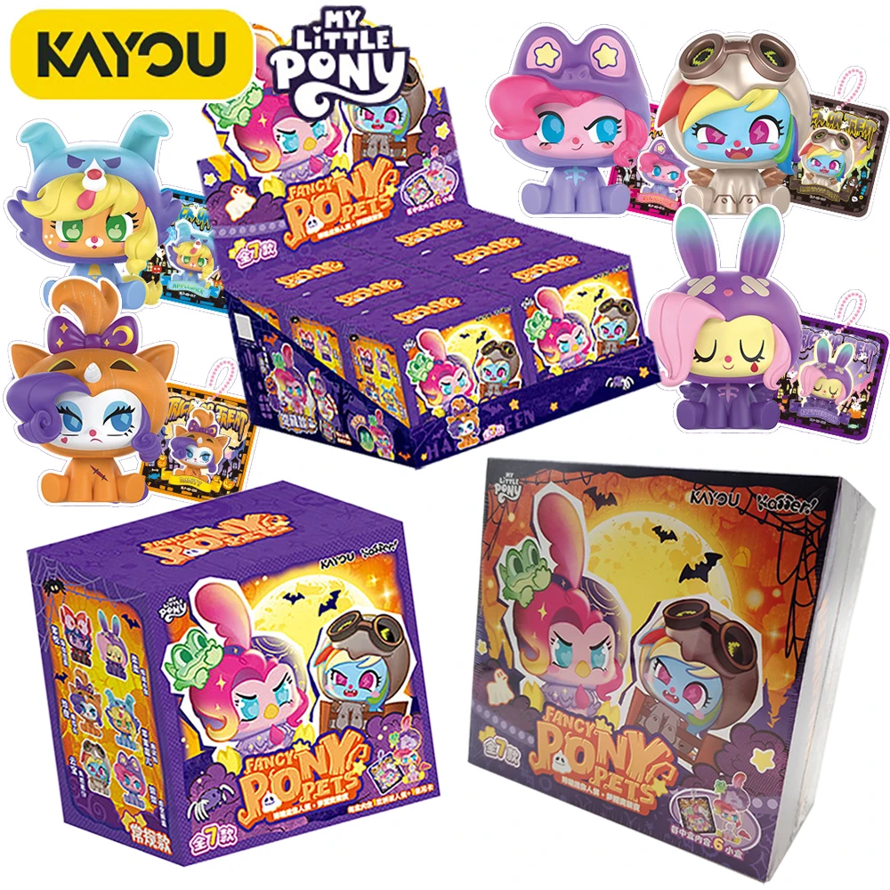 KAYOU Official My Little Pony Friendship Eternal Cute Anime Stars Princess Exquisite Blind Box Doll Desktop Decoration Models
KAYOU Official My Little Pony Friendship Eternal Cute Anime Stars Princess Exquisite Blind Box Doll Desktop Decoration Models