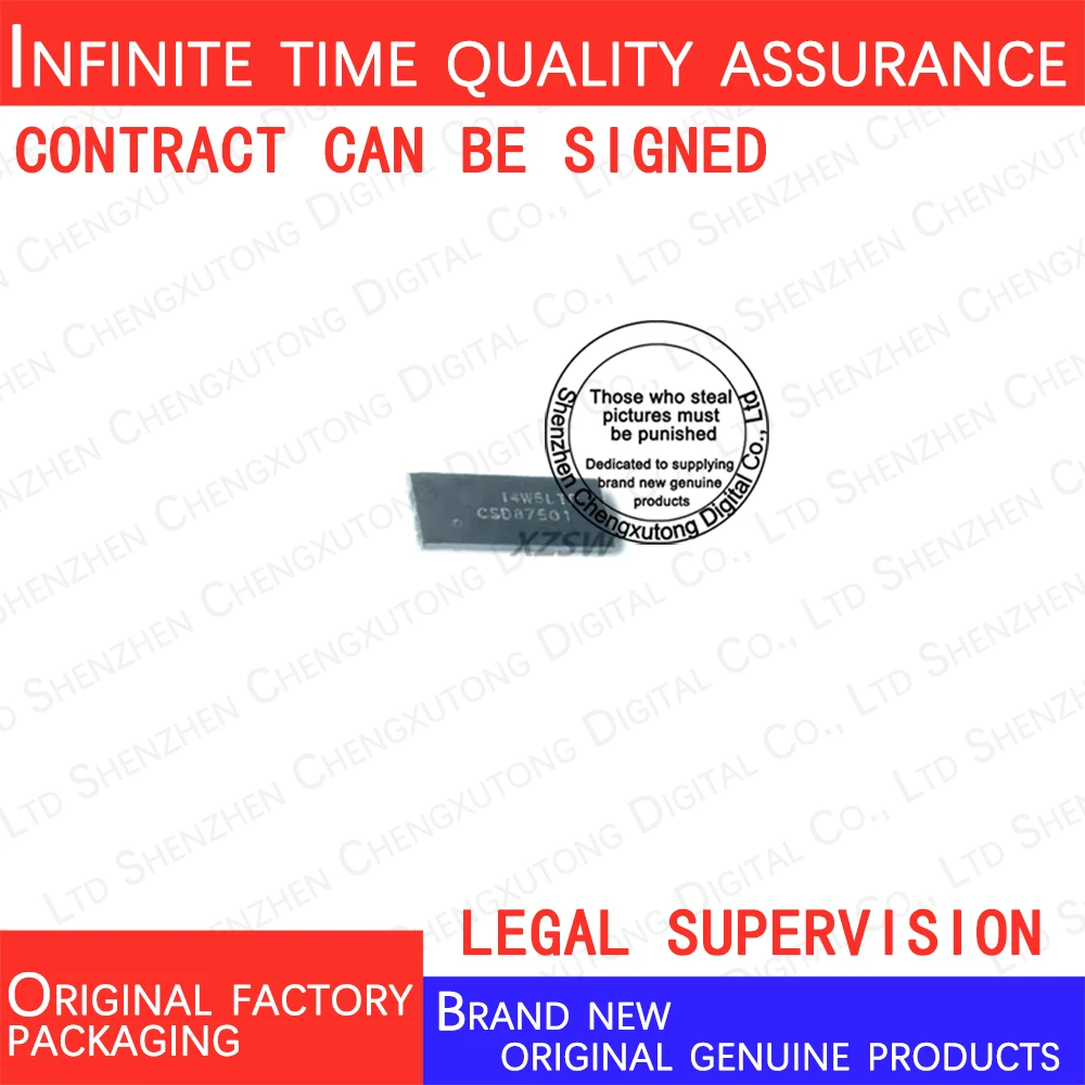 5pcs/lot CSD87501L CSD87501 LGA 100% genuine stock in brand new original packaging
5pcs/lot CSD87501L CSD87501 LGA 100% genuine stock in brand new original packaging