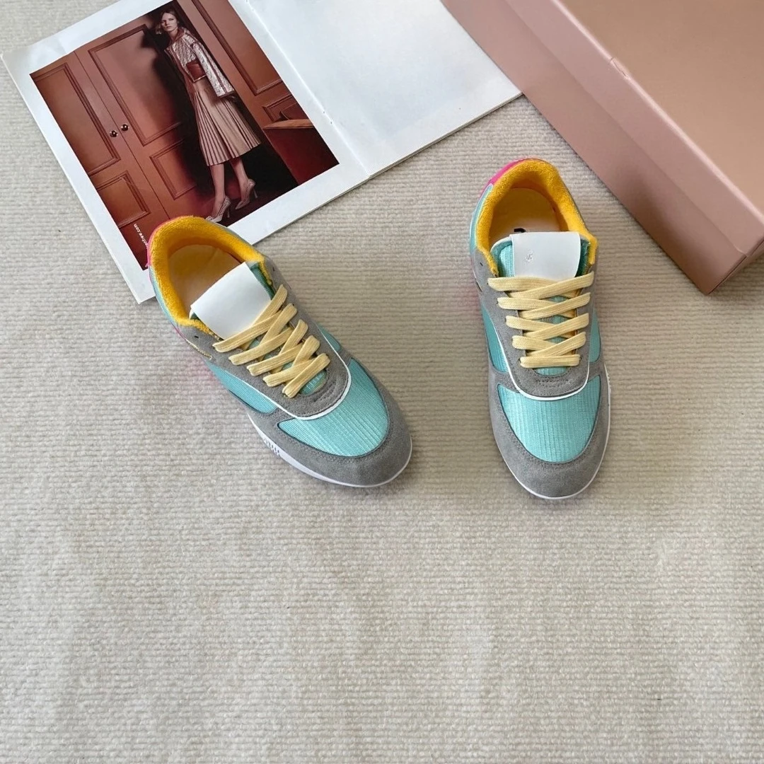 Spring Summer New Women's Vintage Distressed Lace Up Sneakers Color Block Lightweight Casual All-Matching Fashion Sports Shoes
Spring Summer New Women's Vintage Distressed Lace Up Sneakers Color Block Lightweight Casual All-Matching Fashion Sports Shoes
