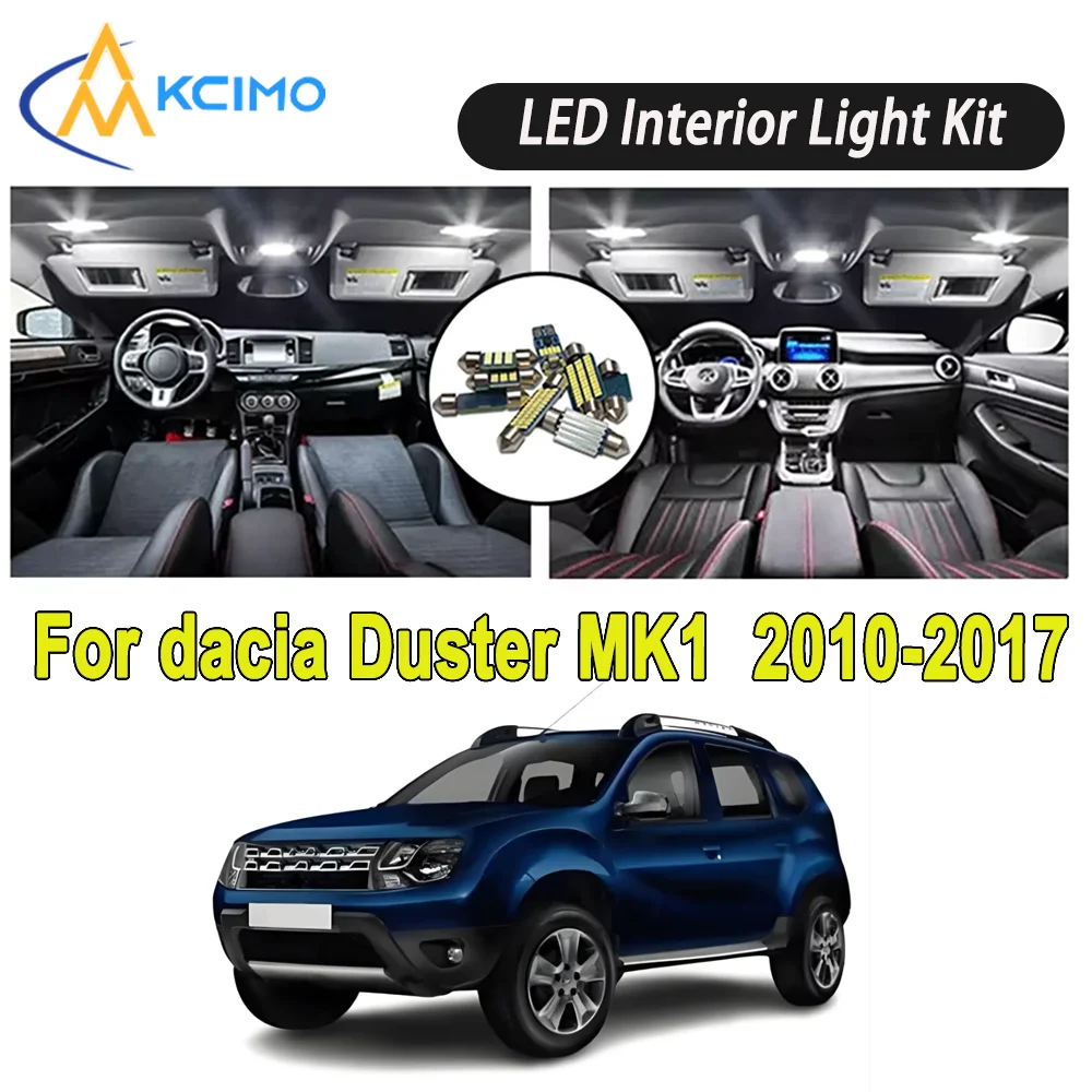 New Light Bulb For dacia Duster MK1 (2010-2017) Premium Bright LED Interior Dome Map Trunk Light Kit Car Led Lamps Car LED Light
New Light Bulb For dacia Duster MK1 (2010-2017) Premium Bright LED Interior Dome Map Trunk Light Kit Car Led Lamps Car LED Light