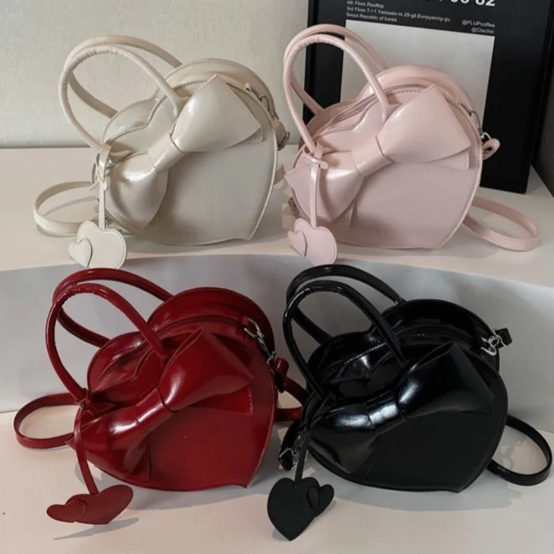 Love Heart Bow Hand Bags for Woman Trendy Tote Bag Shoulder Bolso Japan Korea Sweet Sac Femme Crossbody Bolsos De Mujer
Love Heart Bow Hand Bags for Woman Trendy Tote Bag Shoulder Bolso Japan Korea Sweet Sac Femme Crossbody Bolsos De Mujer