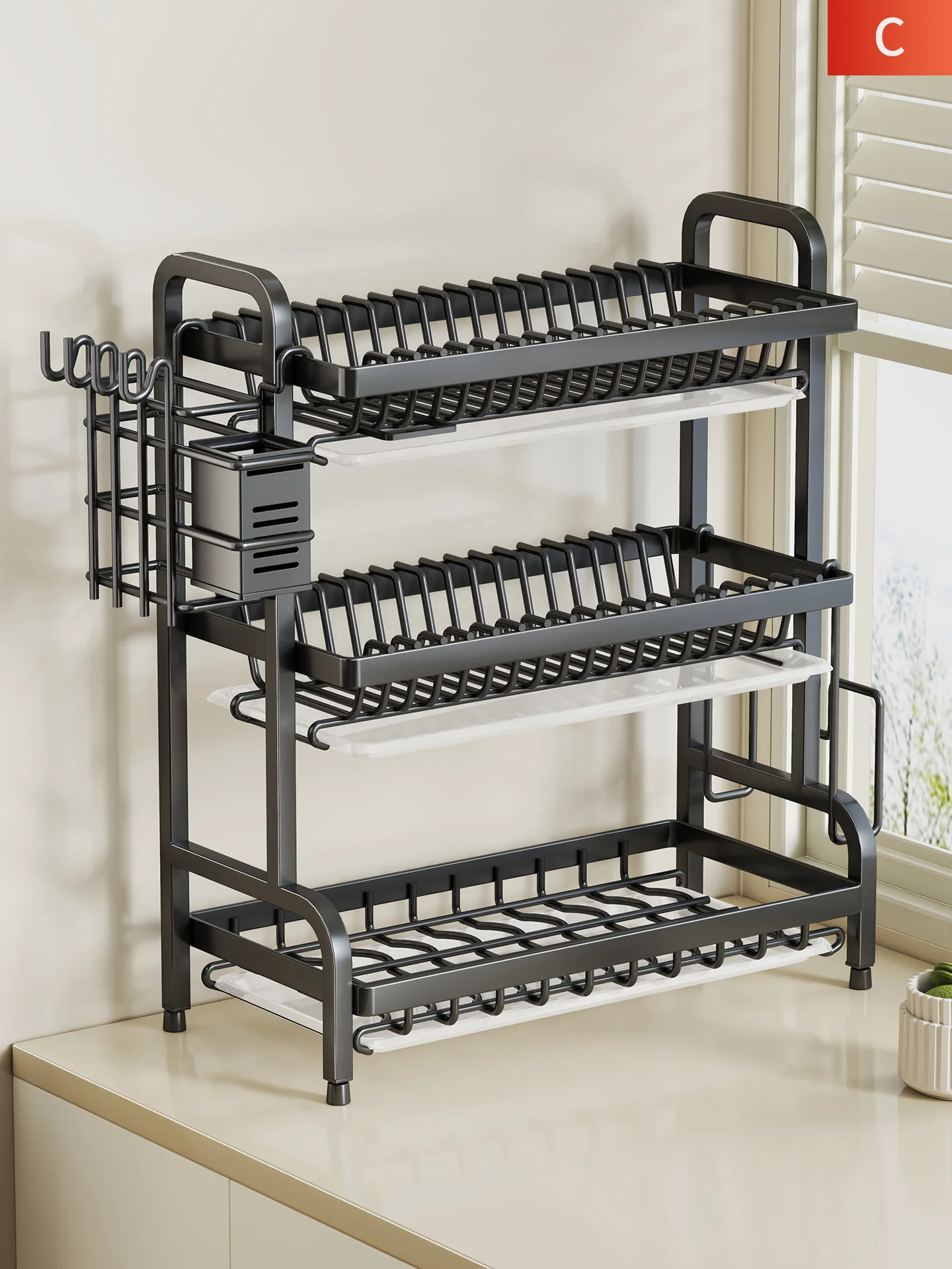 Modern Simple Kitchen Storage Ra Non-Pierced Tee-Layer Di Drainer Bowl Ra Home Kitchen Utensils Organization elf
Modern Simple Kitchen Storage Ra Non-Pierced Tee-Layer Di Drainer Bowl Ra Home Kitchen Utensils Organization elf