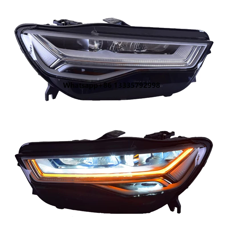 For AudiA6 C7 High Quality Head Lights LED Headlights Plug and Play Auto Parts Upgrade Headlamps LED Front Lamp Systems DRL
For AudiA6 C7 High Quality Head Lights LED Headlights Plug and Play Auto Parts Upgrade Headlamps LED Front Lamp Systems DRL