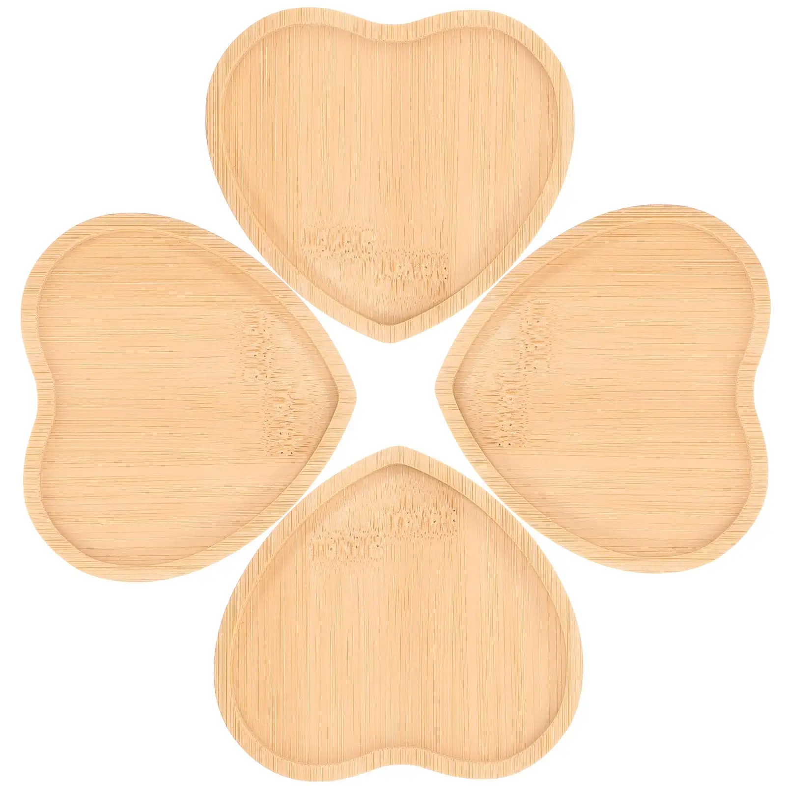 4 Pcs Heart Shaped Bamboo Coasters Drink Valentine Home Decor Kitchen Table Gifts Set Wooden Cup Mats Protect Furniture
4 Pcs Heart Shaped Bamboo Coasters Drink Valentine Home Decor Kitchen Table Gifts Set Wooden Cup Mats Protect Furniture