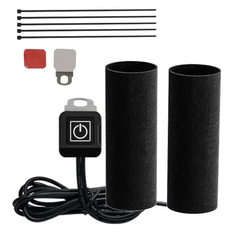Electric Scooter Heating Handle Grip 12V 3-Gear Waterproof Thermal Handlebar Heater Warmer For Motorcycle E-Bike Replacement
Electric Scooter Heating Handle Grip 12V 3-Gear Waterproof Thermal Handlebar Heater Warmer For Motorcycle E-Bike Replacement