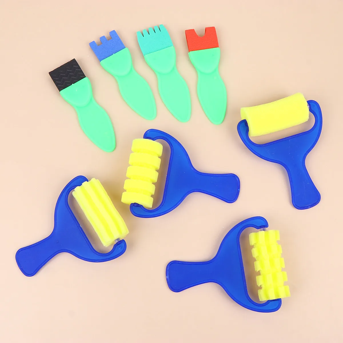 16Pcs Art Painting Sponge Brush Set Safe Smooth Material DIY Creative Handcrafts Educational Drawing Tools
16Pcs Art Painting Sponge Brush Set Safe Smooth Material DIY Creative Handcrafts Educational Drawing Tools