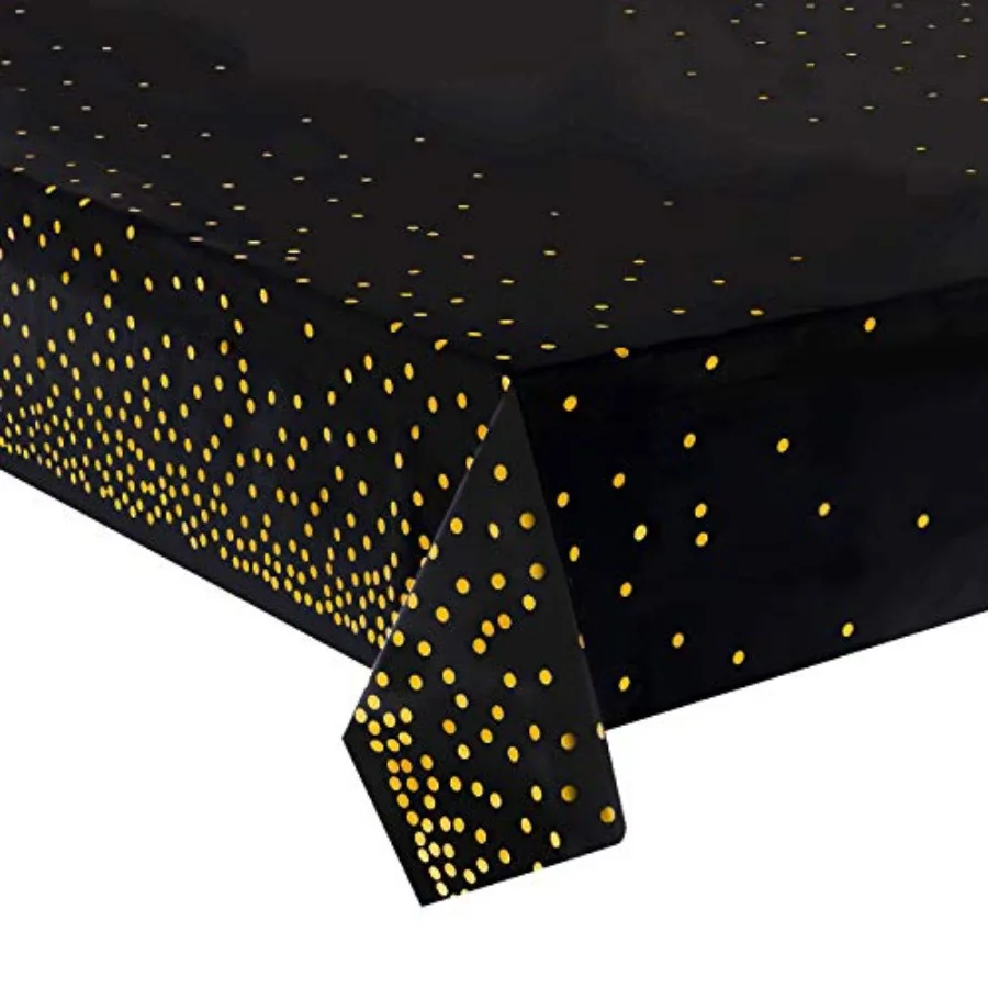 4 Pack Plastic Tablecloths for Rectangle Tables, Waterproof Disposable Party Table Cloths, Table Covers for Decorations, New Ye
4 Pack Plastic Tablecloths for Rectangle Tables, Waterproof Disposable Party Table Cloths, Table Covers for Decorations, New Ye