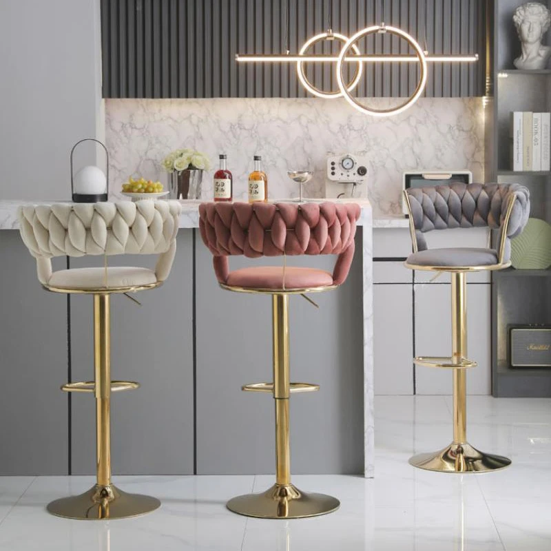 Luxury Modern Bar Stools Nordic Office Kitchen Chair Office Design Home Comfort Sedie Sala Da Pranzo Interior Decoration
Luxury Modern Bar Stools Nordic Office Kitchen Chair Office Design Home Comfort Sedie Sala Da Pranzo Interior Decoration