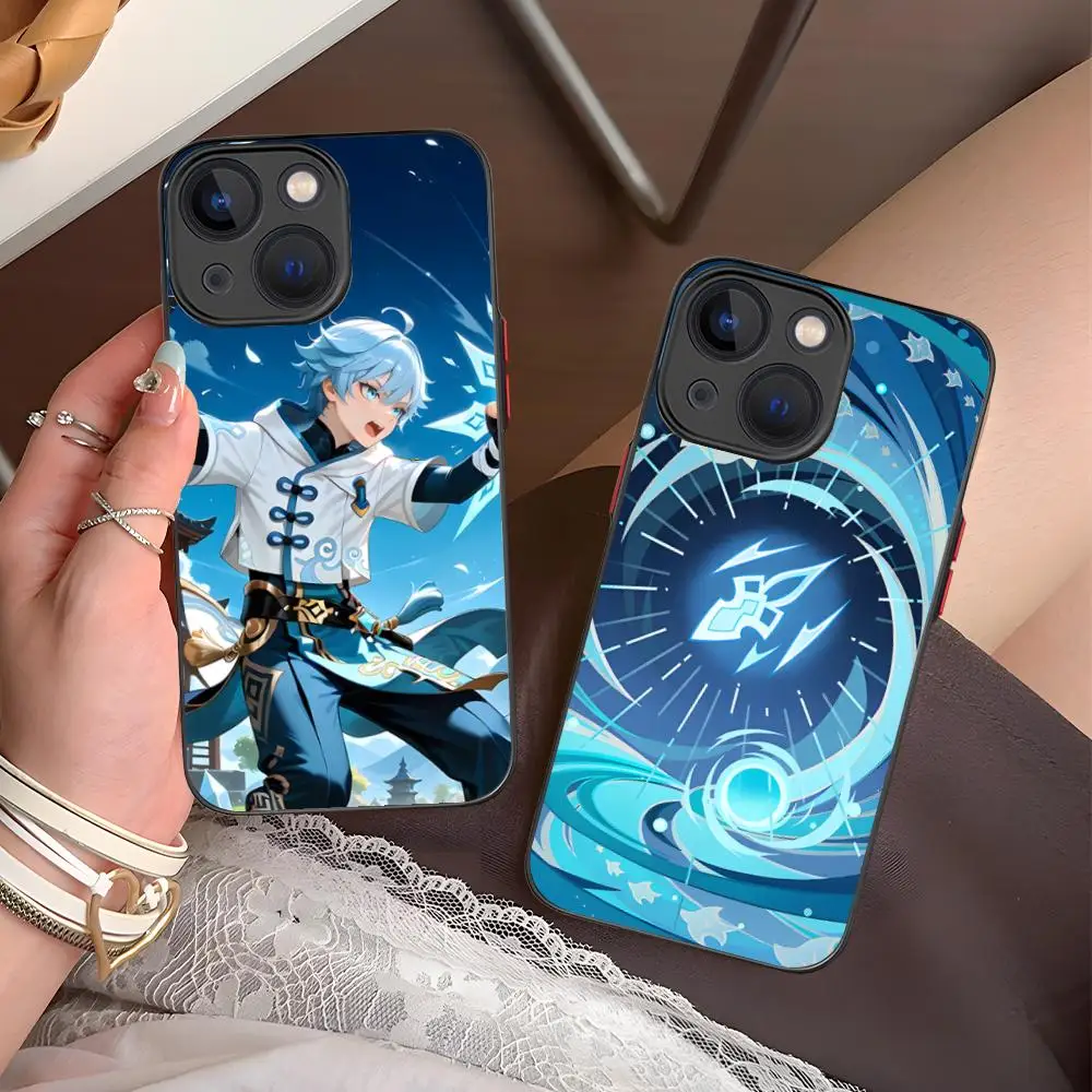 Чехол для телефона Game GI Chongyun для iPhone 17 16 15 14 13 12 11 X XR XS 8 7 Air Pro Max Plus Mini, цветной силиконовый чехол
Чехол для телефона Game GI Chongyun для iPhone 17 16 15 14 13 12 11 X XR XS 8 7 Air Pro Max Plus Mini, цветной силиконовый чехол