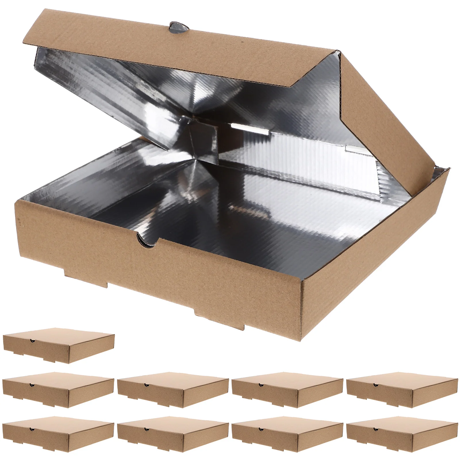 10 Pcs Insulated Pizza Box Boxes of Cardboard Proofing Container Dough Plates Paper for Holiday
10 Pcs Insulated Pizza Box Boxes of Cardboard Proofing Container Dough Plates Paper for Holiday