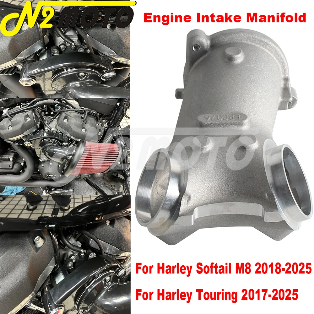 For Harley Touring Road King Street Glide FLHX FLHRC 17-25 Softail M8 Street Bob Fat Boy FLFB FXBBS 18-25 Engine Intake Manifold
For Harley Touring Road King Street Glide FLHX FLHRC 17-25 Softail M8 Street Bob Fat Boy FLFB FXBBS 18-25 Engine Intake Manifold