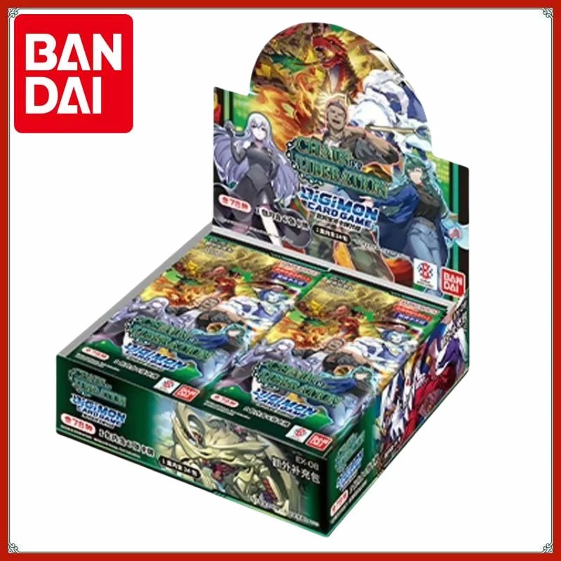 Оригинальные карты Bandai Digimon DTCG, коллекционная игра, китайский цифровой монстр EX08-CHAIN OF LIBERATION, пополняющая сумка, подарок ребенку
Оригинальные карты Bandai Digimon DTCG, коллекционная игра, китайский цифровой монстр EX08-CHAIN OF LIBERATION, пополняющая сумка, подарок ребенку