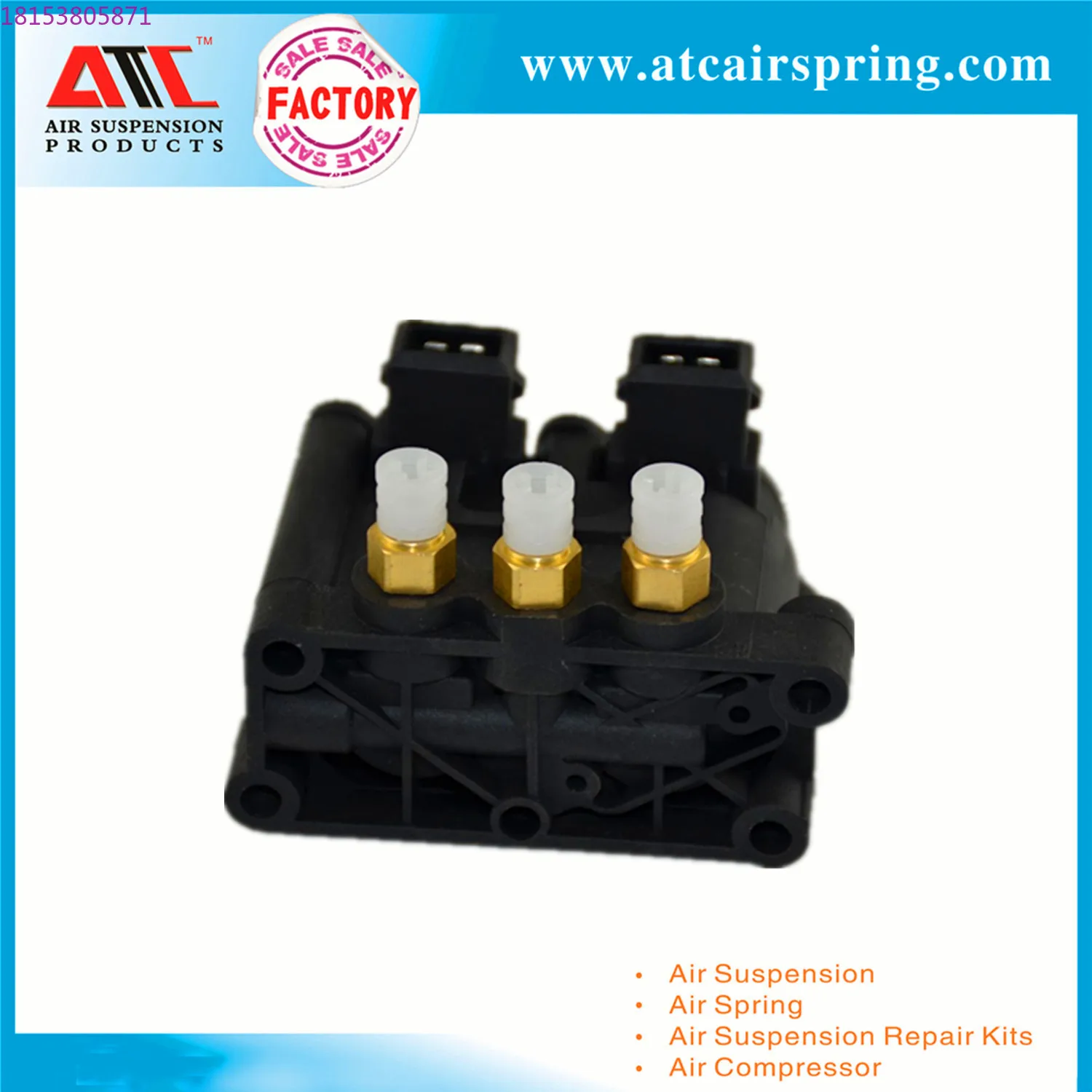 For E66/E65 Air Shock Absorber Distribution Valve 4722525610
For E66/E65 Air Shock Absorber Distribution Valve 4722525610