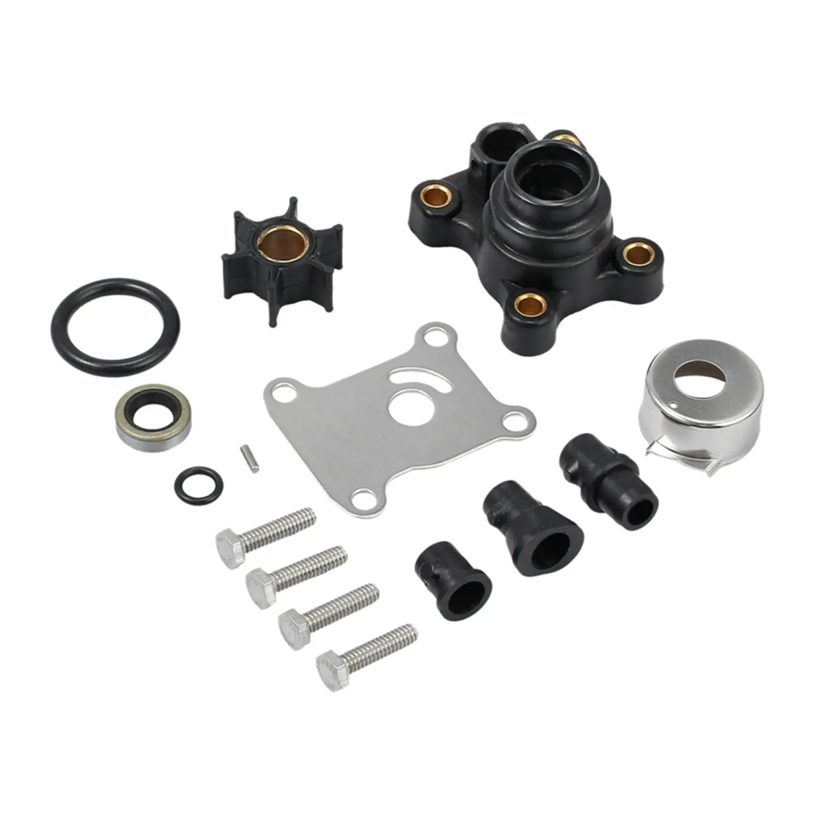 Marine Water Pump Kit Impeller Repair Rebuild Set for Outboard Engines 9.9 15 HP Compatible
Marine Water Pump Kit Impeller Repair Rebuild Set for Outboard Engines 9.9 15 HP Compatible