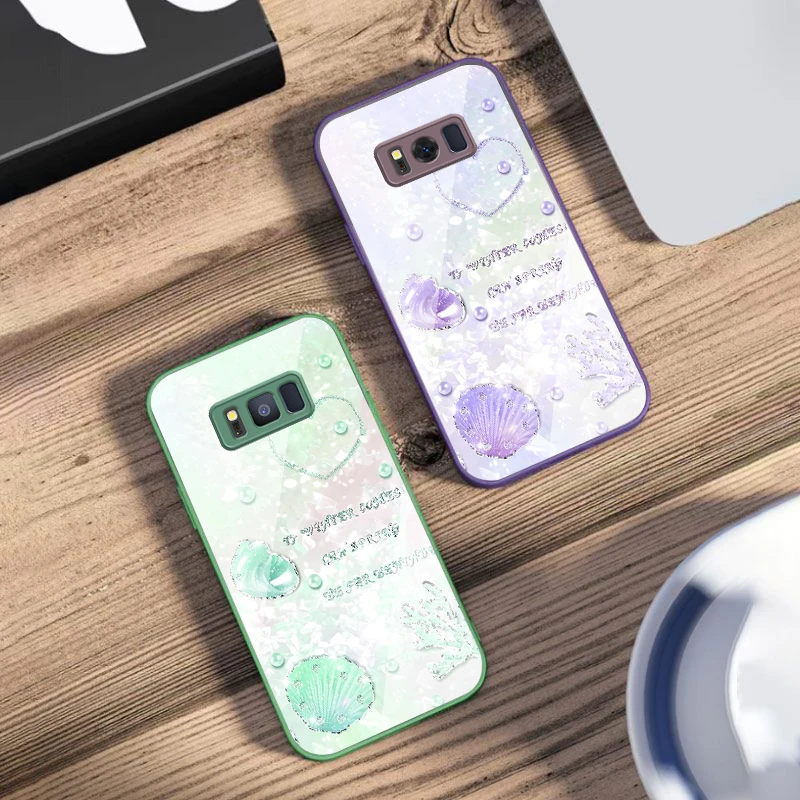 Beautiful Purple Shell For Samsung S25 S25 Edge S25Ultra S8 9 S10 20 U ltra S21 Pro 22 Plus S23 FE S24 Ultra Glass Phone Case
Beautiful Purple Shell For Samsung S25 S25 Edge S25Ultra S8 9 S10 20 U ltra S21 Pro 22 Plus S23 FE S24 Ultra Glass Phone Case