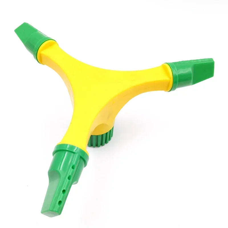 Three-arms sprinkler Head Trigeminal outlet sprayer Garden watering set Irrigation System for Garden Lanscape Lawn Agriculture
Three-arms sprinkler Head Trigeminal outlet sprayer Garden watering set Irrigation System for Garden Lanscape Lawn Agriculture