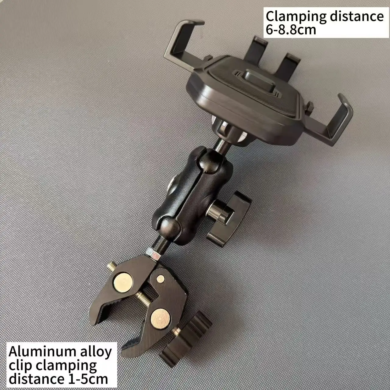 Metal Clip Phone Holder for Bicycle And Truck - Universal Bike Navigation Mount for Smartphone And Tablet
Metal Clip Phone Holder for Bicycle And Truck - Universal Bike Navigation Mount for Smartphone And Tablet
