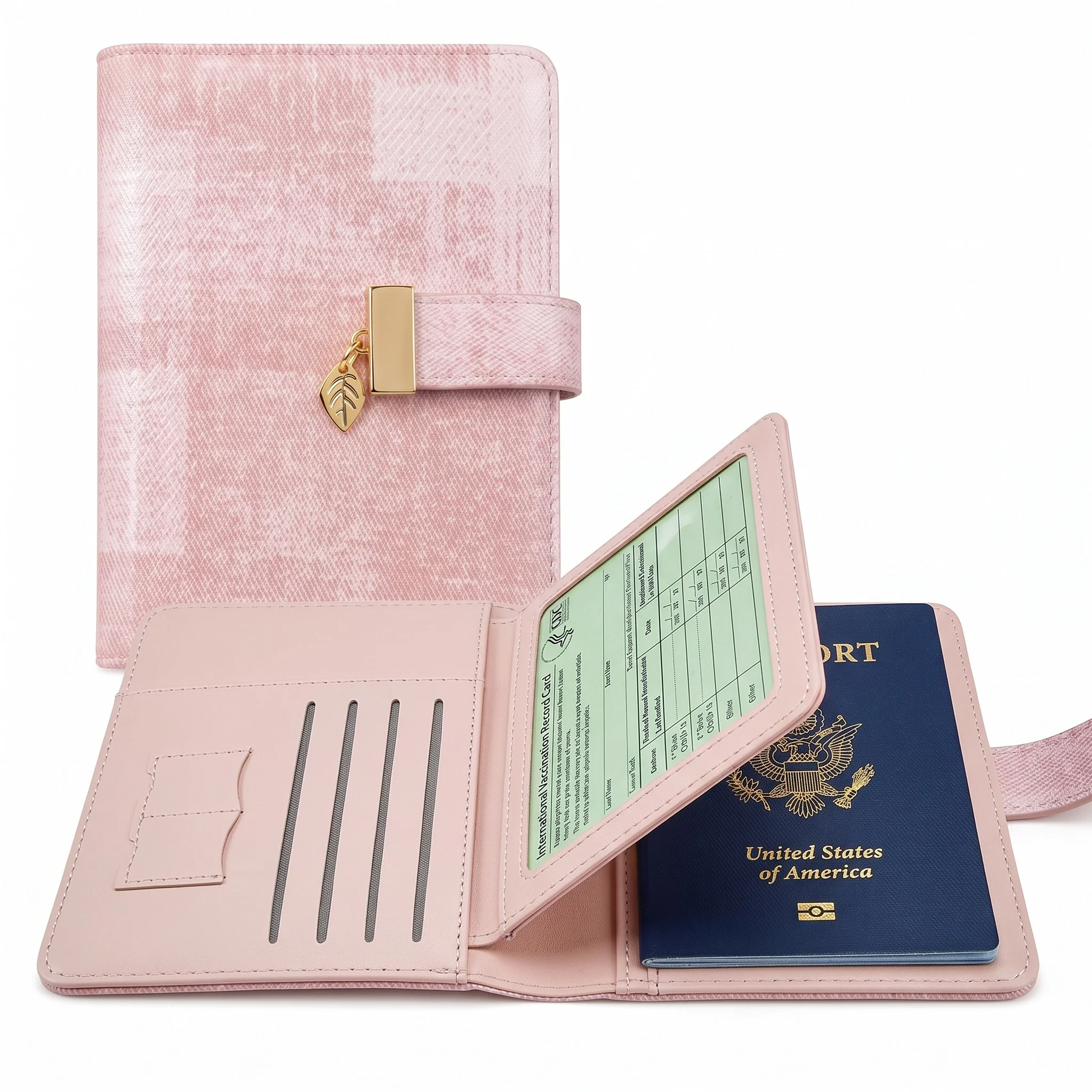 Pomelo Best Pink Plaid RFID Blocking Passport Cover Multi Card Slot Travel Wallet for Women
Pomelo Best Pink Plaid RFID Blocking Passport Cover Multi Card Slot Travel Wallet for Women
