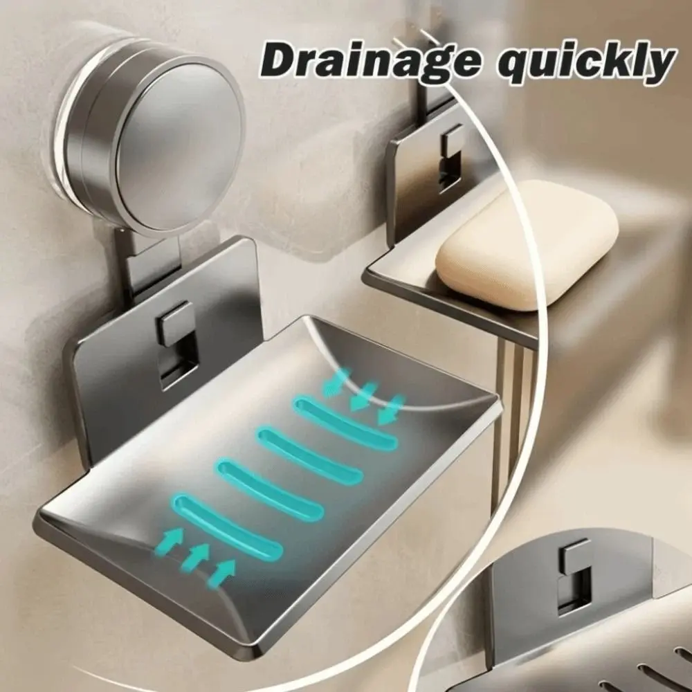 Портативная мыльница на присоске для душа без удара, настенный держатель для мыльной губки, сливная коробка, серый, бежевый поддон для мыла для ванной комнаты
Портативная мыльница на присоске для душа без удара, настенный держатель для мыльной губки, сливная коробка, серый, бежевый поддон для мыла для ванной комнаты