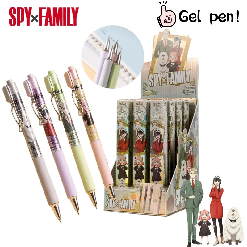 New SPY×FAMILY Loid Anya Forger Cartoon Pattern Student Gel Pen Blind Box Creative Quick-Dry Black Ink Pen Surprise Gift Box
New SPY×FAMILY Loid Anya Forger Cartoon Pattern Student Gel Pen Blind Box Creative Quick-Dry Black Ink Pen Surprise Gift Box