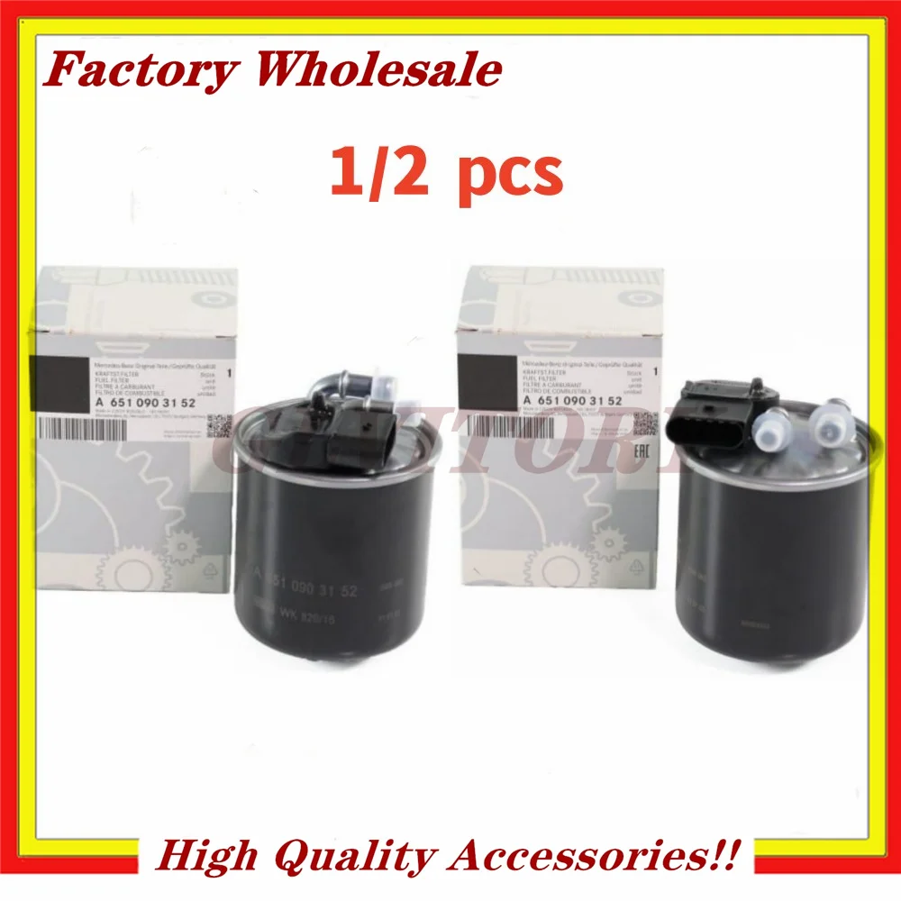 Diesel Filter A6510900852 A6510903152 6510900852 6510903152 for MERCEDES-BENZ V-CLASS W447 SPRINTER B906 VIANO VITO / MIXTO W639
Diesel Filter A6510900852 A6510903152 6510900852 6510903152 for MERCEDES-BENZ V-CLASS W447 SPRINTER B906 VIANO VITO / MIXTO W639