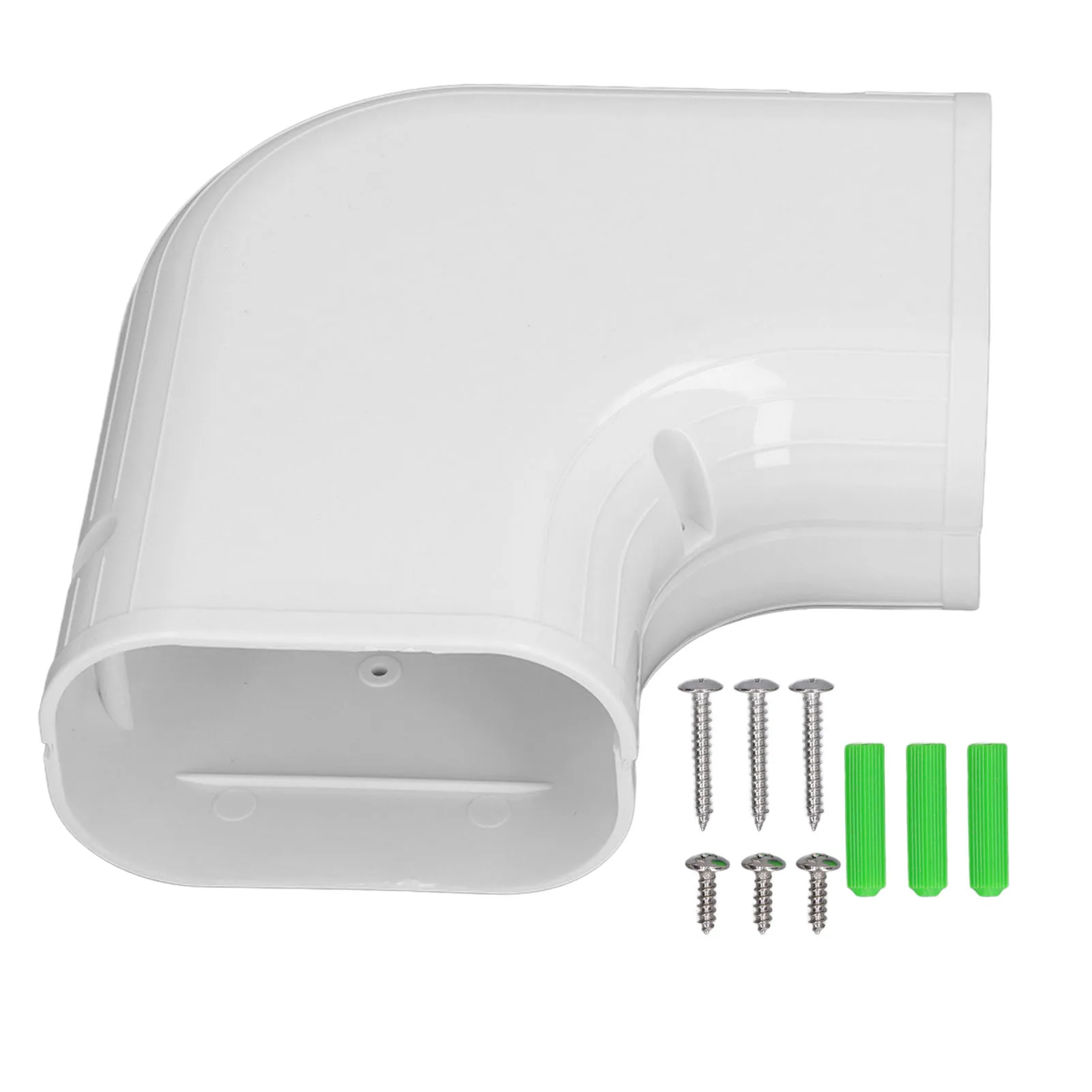 Flat Elbow Line Cover AC Tubing Cover Practical Paintable Sturdy Good PVC Decorative for Mini Split Air Conditioner
Flat Elbow Line Cover AC Tubing Cover Practical Paintable Sturdy Good PVC Decorative for Mini Split Air Conditioner