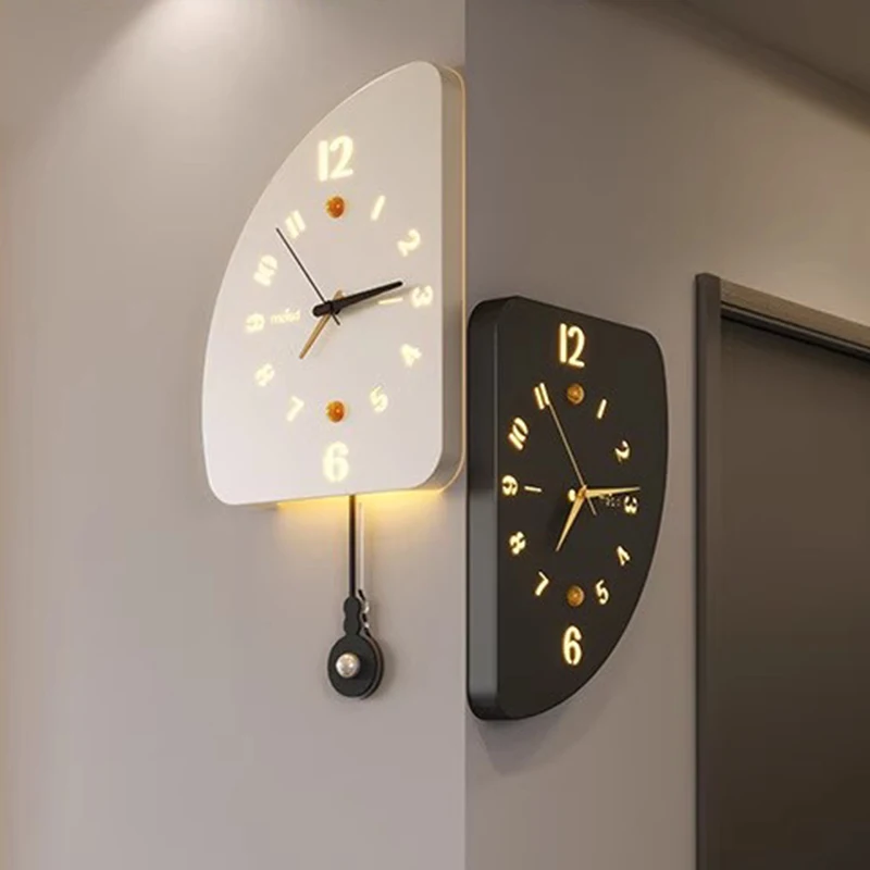 Minimalist Wall Clocks Nordic Living Room Decoration Wall Clocks Elegant Ornaments Clock Luxury Light Clock Design with Hands
Minimalist Wall Clocks Nordic Living Room Decoration Wall Clocks Elegant Ornaments Clock Luxury Light Clock Design with Hands