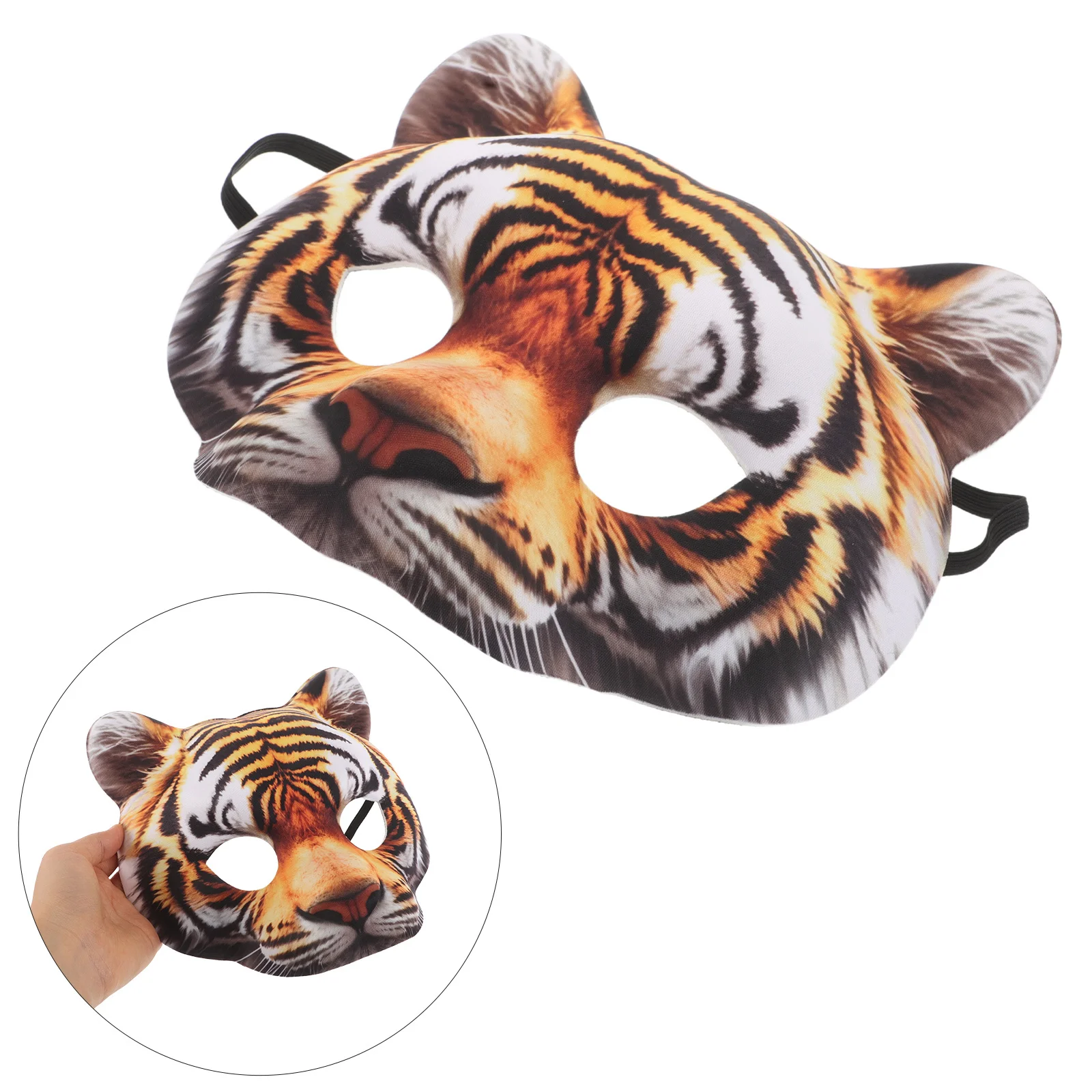 Half Face Realistic Tiger Mask for Adults Carnival Cosplay Masquerade Animal Costume Party Photo Prop Tiger Face Mask
Half Face Realistic Tiger Mask for Adults Carnival Cosplay Masquerade Animal Costume Party Photo Prop Tiger Face Mask