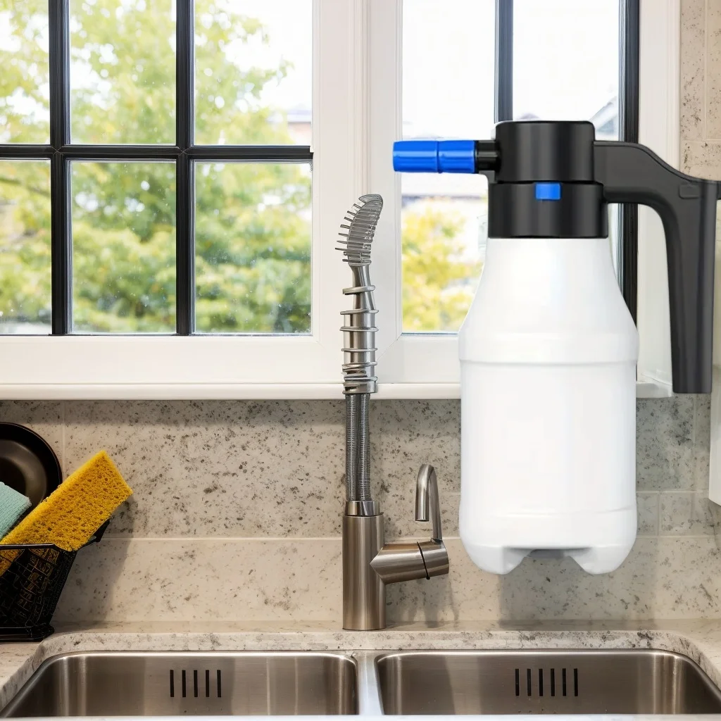   Распылитель пены для мойки электромобилей 1,5 л - многофункциональная бутылка пены для автоматической мойки для полива сада, уборки дома   
  Распылитель пены для мойки электромобилей 1,5 л - многофункциональная бутылка пены для автоматической мойки для полива сада, уборки дома  