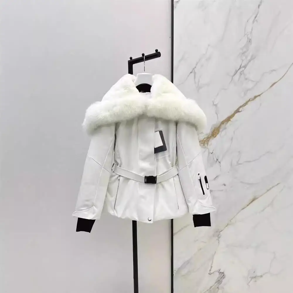 Faionable ort Autumn Winter Snow Skiing Clothes Women's Sli Fur Collar South Oil Thiened Warm Plu down Jaet
Faionable ort Autumn Winter Snow Skiing Clothes Women's Sli Fur Collar South Oil Thiened Warm Plu down Jaet