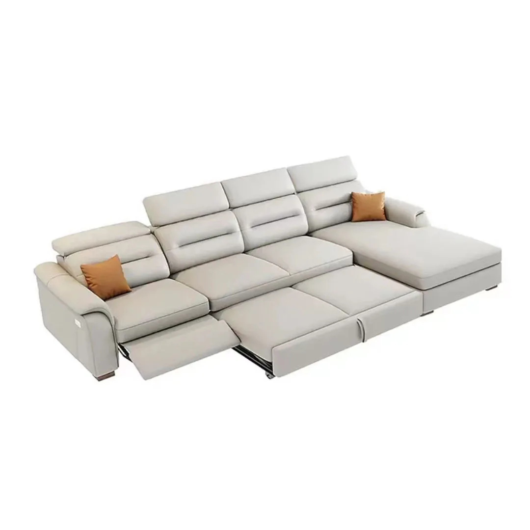 Italian minimalist leather intelligent multi-function adjustable straight row electric sofa telescopic dual-purpose
Italian minimalist leather intelligent multi-function adjustable straight row electric sofa telescopic dual-purpose