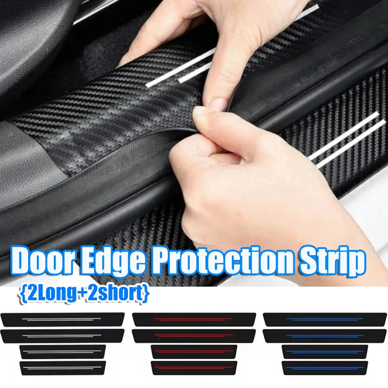 4PCS Carbon Fibre-Effect Leather Door Sill Protectors Scratch-Resistant And Anti-Tread Decorative Stickers Auto Accessories
4PCS Carbon Fibre-Effect Leather Door Sill Protectors Scratch-Resistant And Anti-Tread Decorative Stickers Auto Accessories