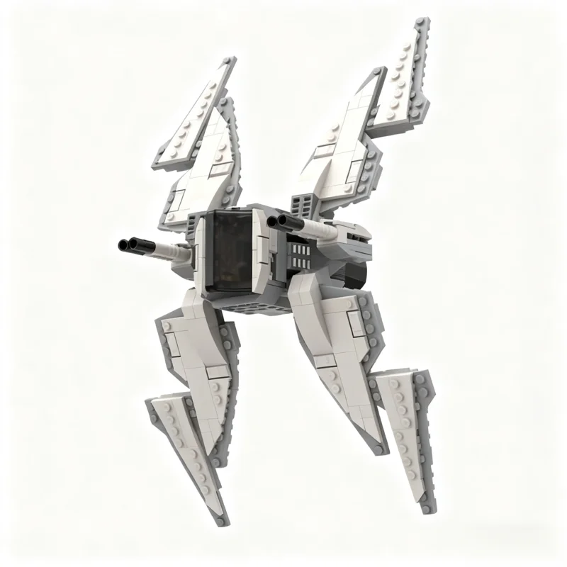 491PCS MOC Space Battle Virago Starviper Class Starfighter Model Creative Building Blocks Assembly Building Blocks Gift Home Set
491PCS MOC Space Battle Virago Starviper Class Starfighter Model Creative Building Blocks Assembly Building Blocks Gift Home Set