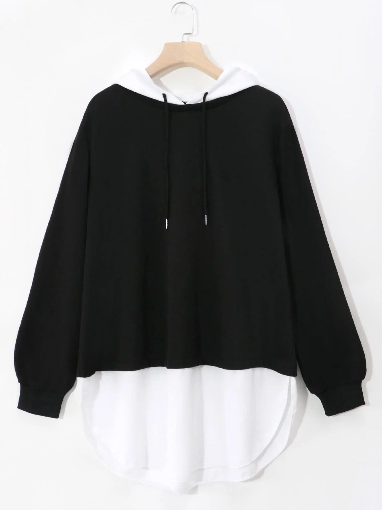 Autumn and Winter All-match Casual Pullover Plus Size Top 2024 Drawstring Color Block Hooded Commuter Sweatshirt Women
Autumn and Winter All-match Casual Pullover Plus Size Top 2024 Drawstring Color Block Hooded Commuter Sweatshirt Women