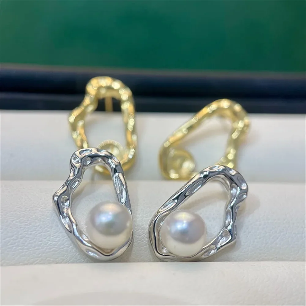 S925 Sterling Silver Pearl Earring Settings DIY Jewelry Making Supplies Blank Earring Posts for Handcrafted Accessories No Pearl
S925 Sterling Silver Pearl Earring Settings DIY Jewelry Making Supplies Blank Earring Posts for Handcrafted Accessories No Pearl