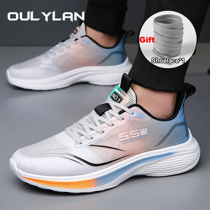 Oulylan Summer Soft Soled Running Footwear Men Outdoor Breathable Sneakers Color Blocked Casual Sports Shoes Large Size 39-47
Oulylan Summer Soft Soled Running Footwear Men Outdoor Breathable Sneakers Color Blocked Casual Sports Shoes Large Size 39-47