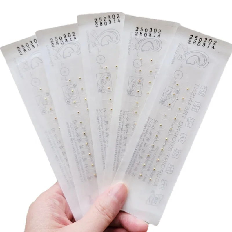 1.5mm Gold Silver Plated Clear Medical Tape Ear Point Stickers Weight Loss Beauty Healthcare Ear Pressure Auricular Ear Seeds
1.5mm Gold Silver Plated Clear Medical Tape Ear Point Stickers Weight Loss Beauty Healthcare Ear Pressure Auricular Ear Seeds