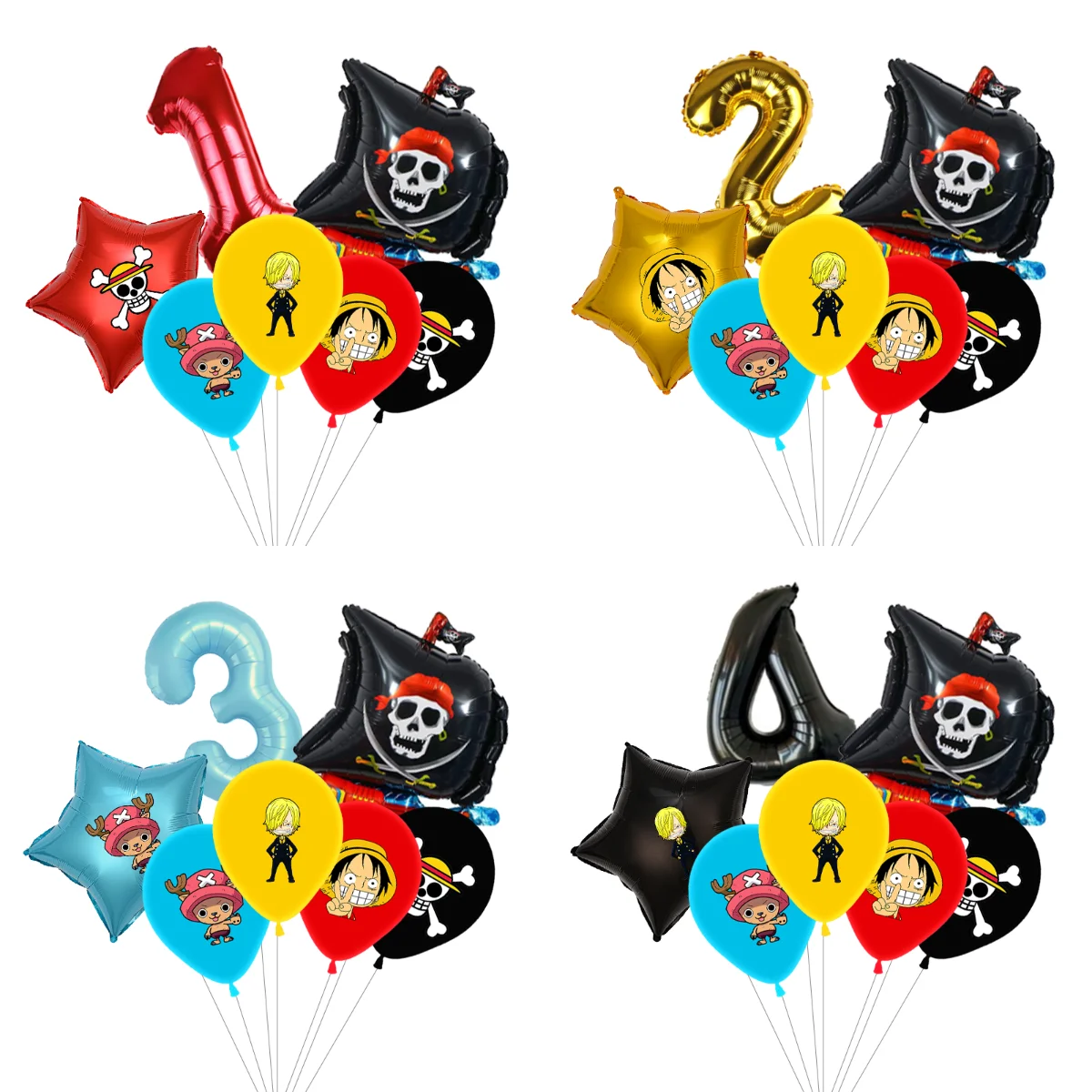 One Piece Themed Foil And Latex Balloon Kit Multi Purpose Balloons For Party Decor Birthday And Festival Supplies
One Piece Themed Foil And Latex Balloon Kit Multi Purpose Balloons For Party Decor Birthday And Festival Supplies
