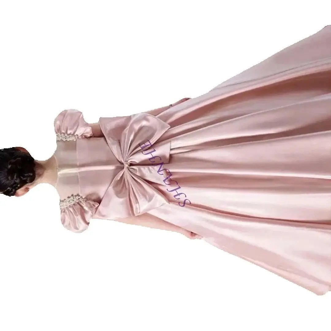 Pink Flower Girl Dress for Toddlers with Pearl Sleeves Satin Princess Pageant Dress with Bow Customized Kids Party Dress for
Pink Flower Girl Dress for Toddlers with Pearl Sleeves Satin Princess Pageant Dress with Bow Customized Kids Party Dress for