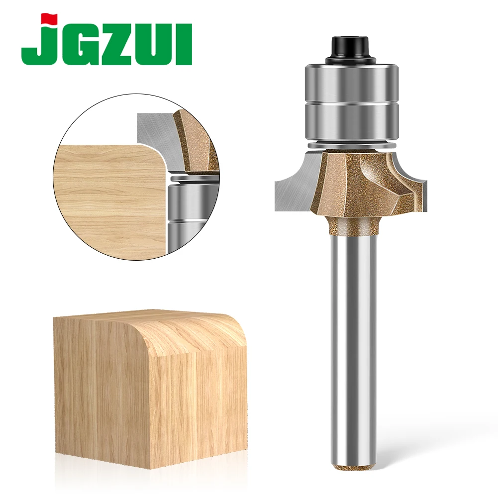 6mm 1/4in Shank Double-Bearing Rounded Edge Cutter, Rounded Edge Engraving Router Bit, Engraving Machine Milling Cutter
6mm 1/4in Shank Double-Bearing Rounded Edge Cutter, Rounded Edge Engraving Router Bit, Engraving Machine Milling Cutter