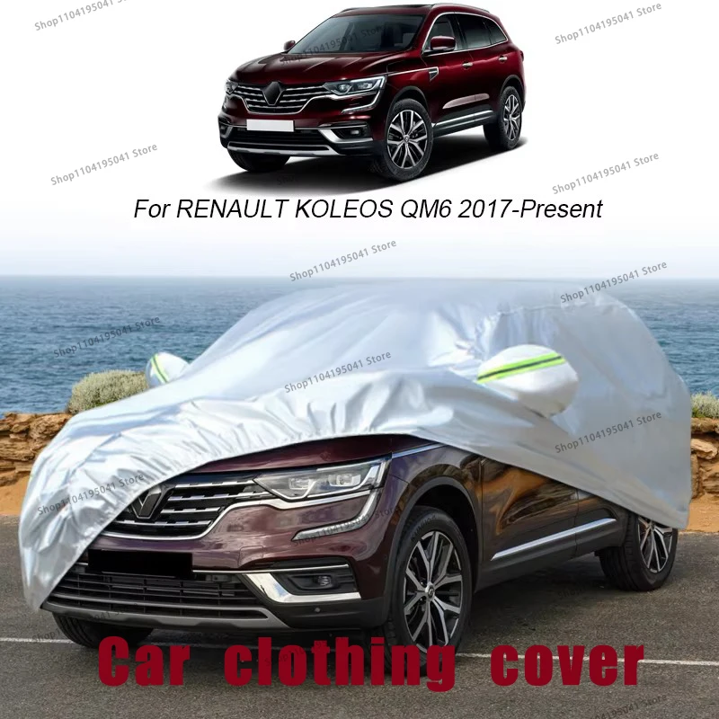 For Renault KOLEOS Full Car Cover Rain Frost Snow Car protective cover ,UV protection,Car paint protection
For Renault KOLEOS Full Car Cover Rain Frost Snow Car protective cover ,UV protection,Car paint protection