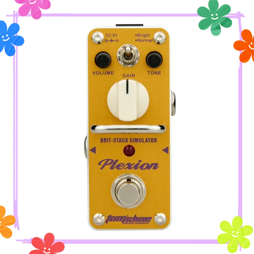 AROMA Plexion Electric Guitarra Effect Pedal Plexion Brit-stack Simulator Effect True Bypass Pedal APN-3 Guitar Accessories
AROMA Plexion Electric Guitarra Effect Pedal Plexion Brit-stack Simulator Effect True Bypass Pedal APN-3 Guitar Accessories