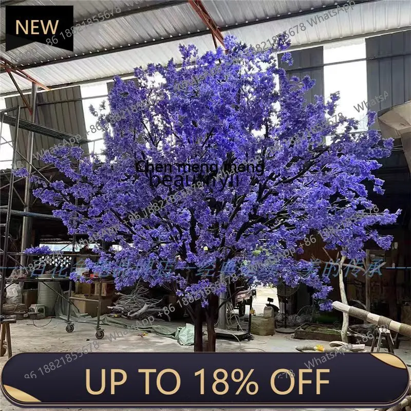 P178 Artificial Large Fake Cherry Blossom Tree Purple Indoor Living Room Wedding Display Window Landscaping Floor Decoration
P178 Artificial Large Fake Cherry Blossom Tree Purple Indoor Living Room Wedding Display Window Landscaping Floor Decoration
