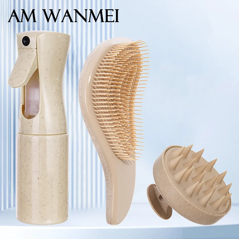 3 шт./компл. щетка для волос из пшеничной соломы с распылителем 200 мл, массажная расческа с широкими зубьями, двухсторонняя расческа, инструменты для парикмахерской в салоне
3 шт./компл. щетка для волос из пшеничной соломы с распылителем 200 мл, массажная расческа с широкими зубьями, двухсторонняя расческа, инструменты для парикмахерской в салоне