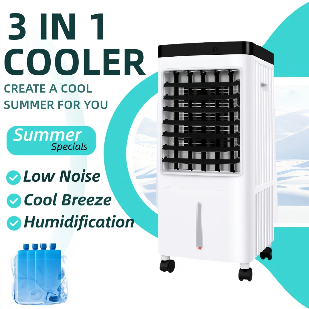 TAZTIR Evaporative Air Cooler, 3in 1 Swamp Cooler with 2.1 Gallons Water Tank, Portable Air Conditioners, 3 Modes (Fan, Humidifi
TAZTIR Evaporative Air Cooler, 3in 1 Swamp Cooler with 2.1 Gallons Water Tank, Portable Air Conditioners, 3 Modes (Fan, Humidifi